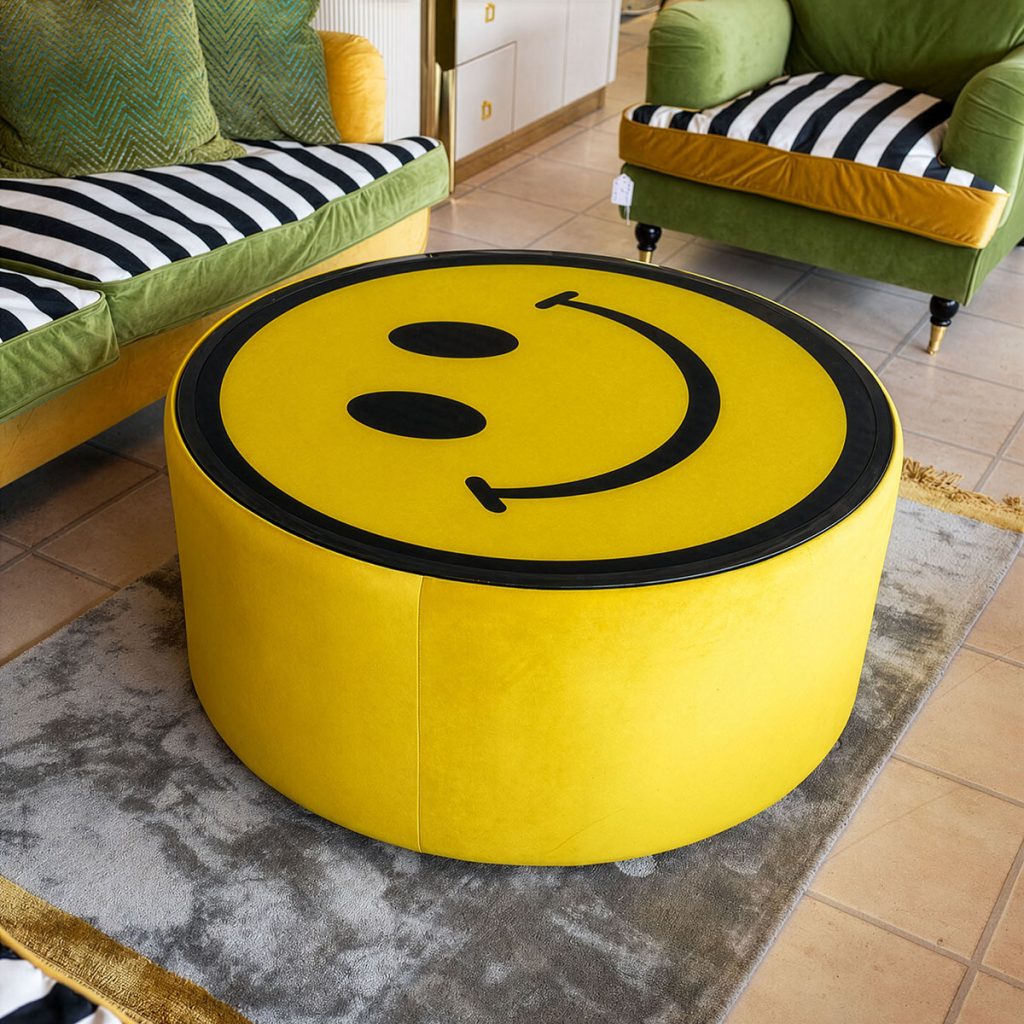 Bespoke Icon Table - Smiley Face