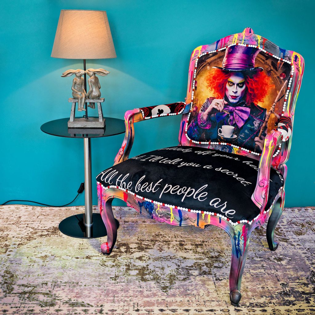 Bespoke Mad Hatter Chair