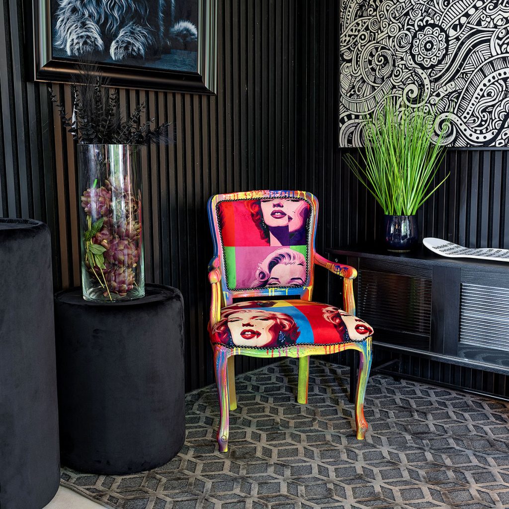 Bespoke Marilyn Monroe Chair